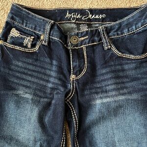 Ariya Dark Blue Skinny Jeans